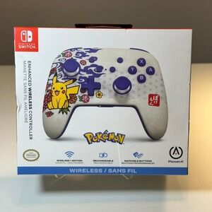 PowerA Enhanced Wireless Controller for‎ Nintendo Switch Pikachu Blossom Edition